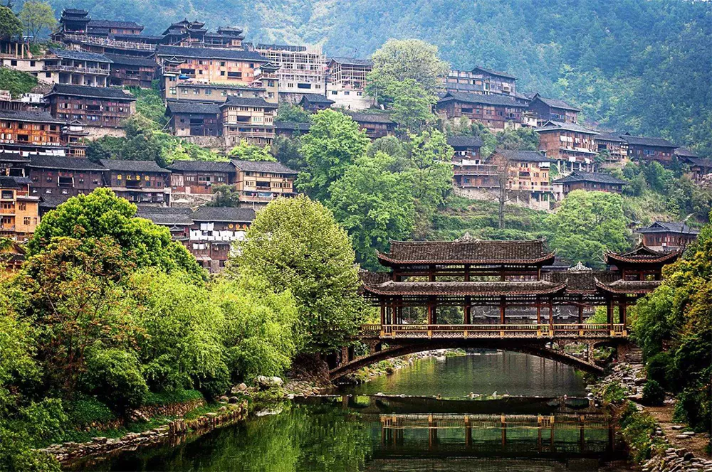贵州西江千户苗寨景区
